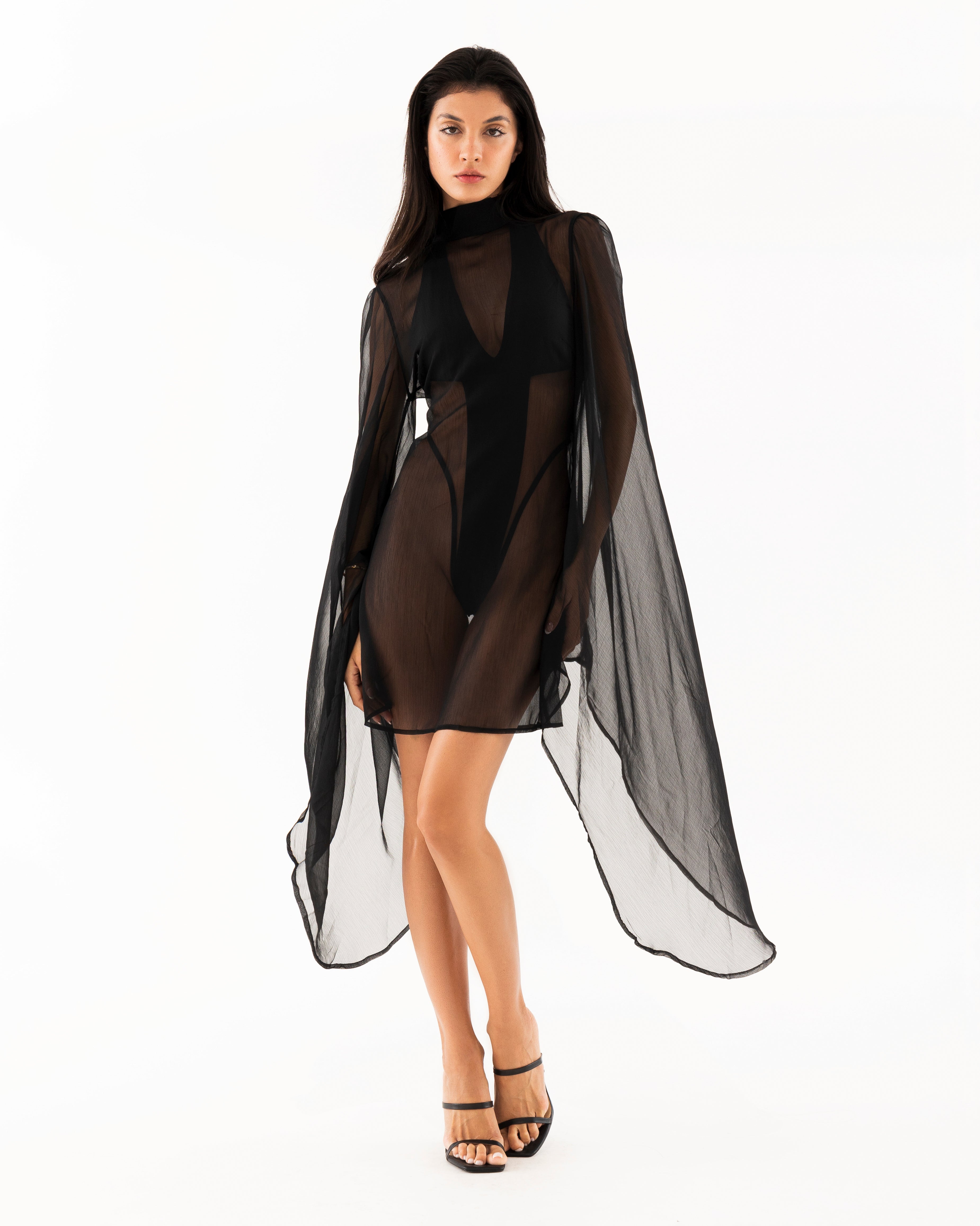 Black Swan Dress - 2piece