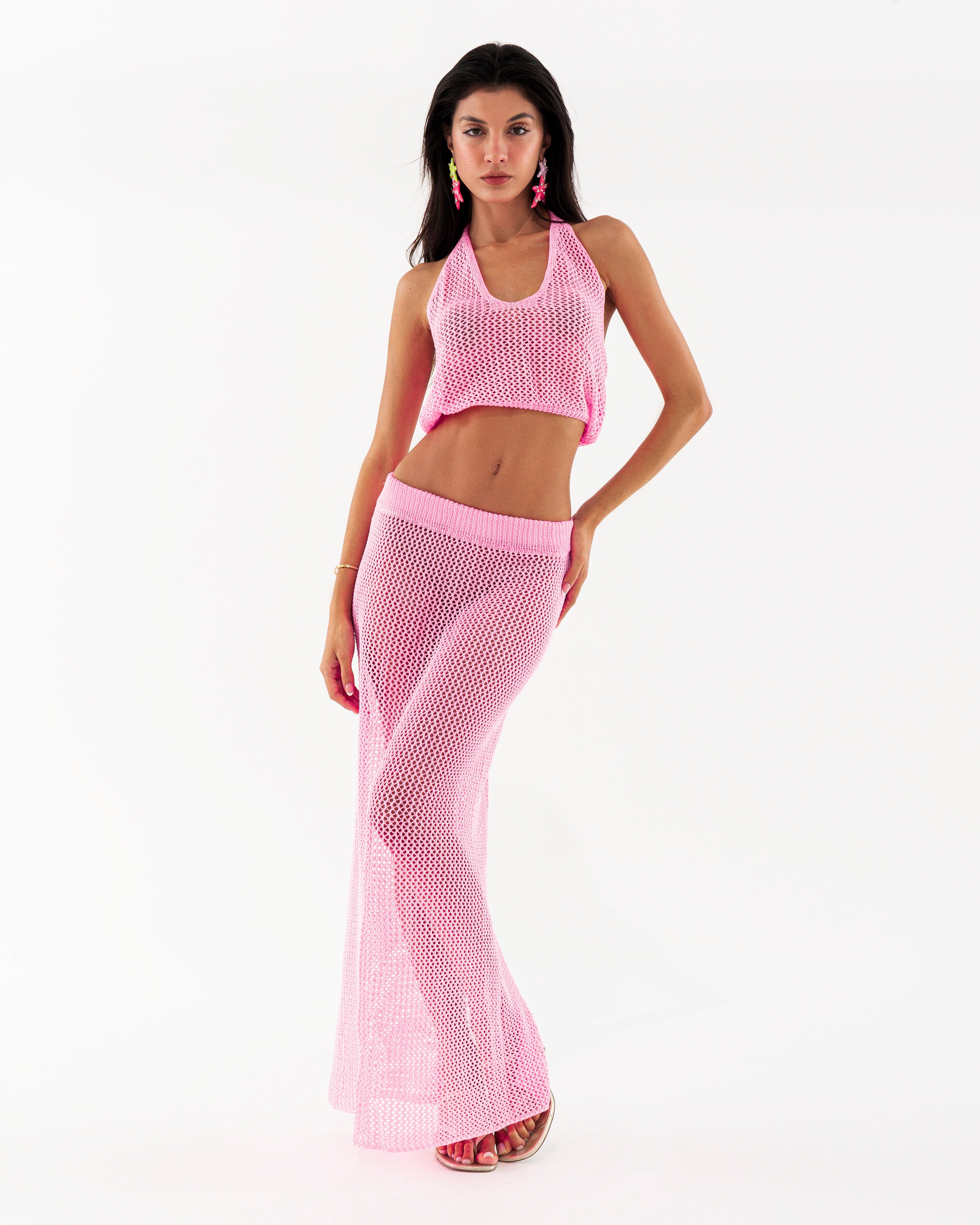 Pink Paradise crochet Set