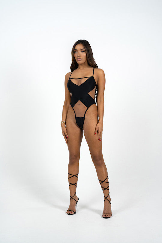 X-otic-Monokini-Black-swimsuit-front