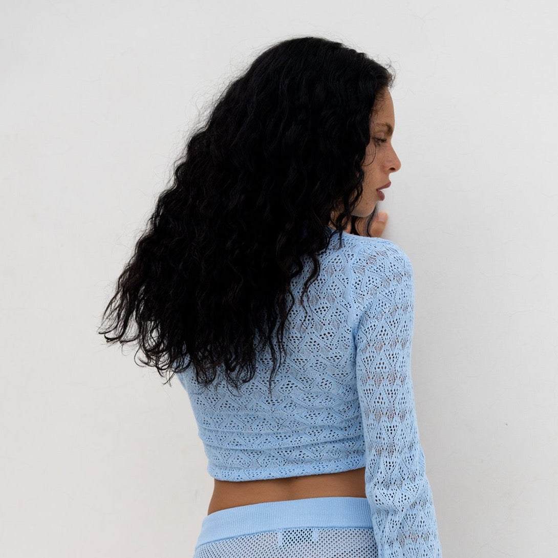 Blue Dream - Crochet Top