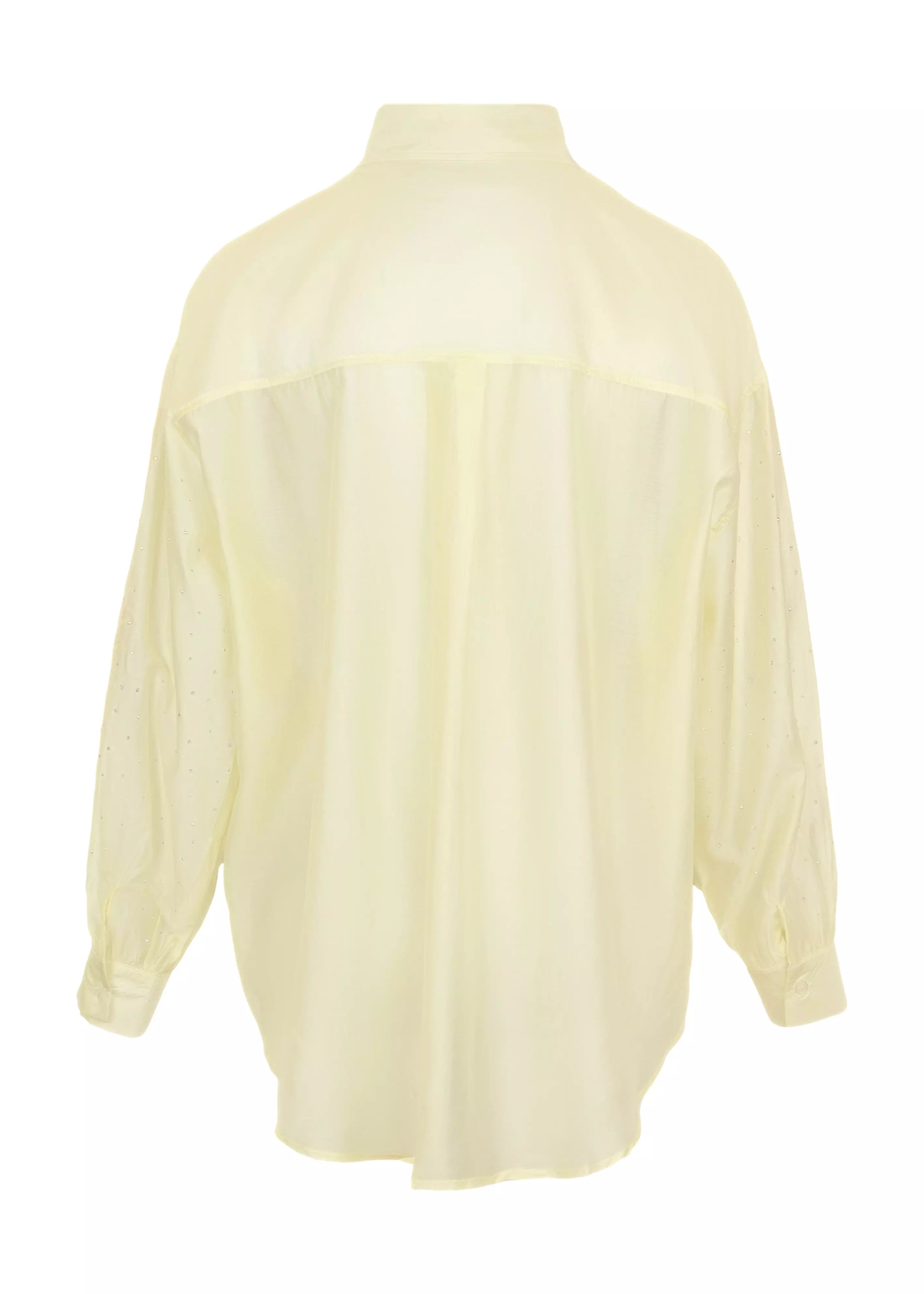 Golden Hour Oversized Shirt - Yellow
