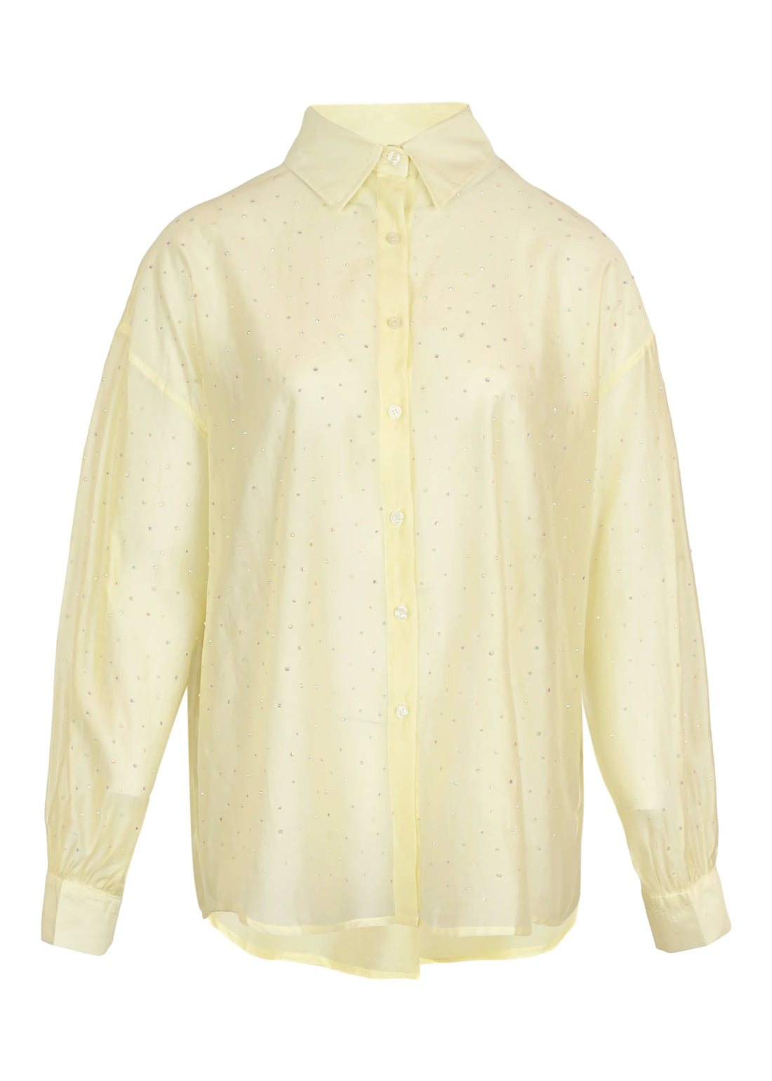 Golden Hour Oversized Shirt - Yellow