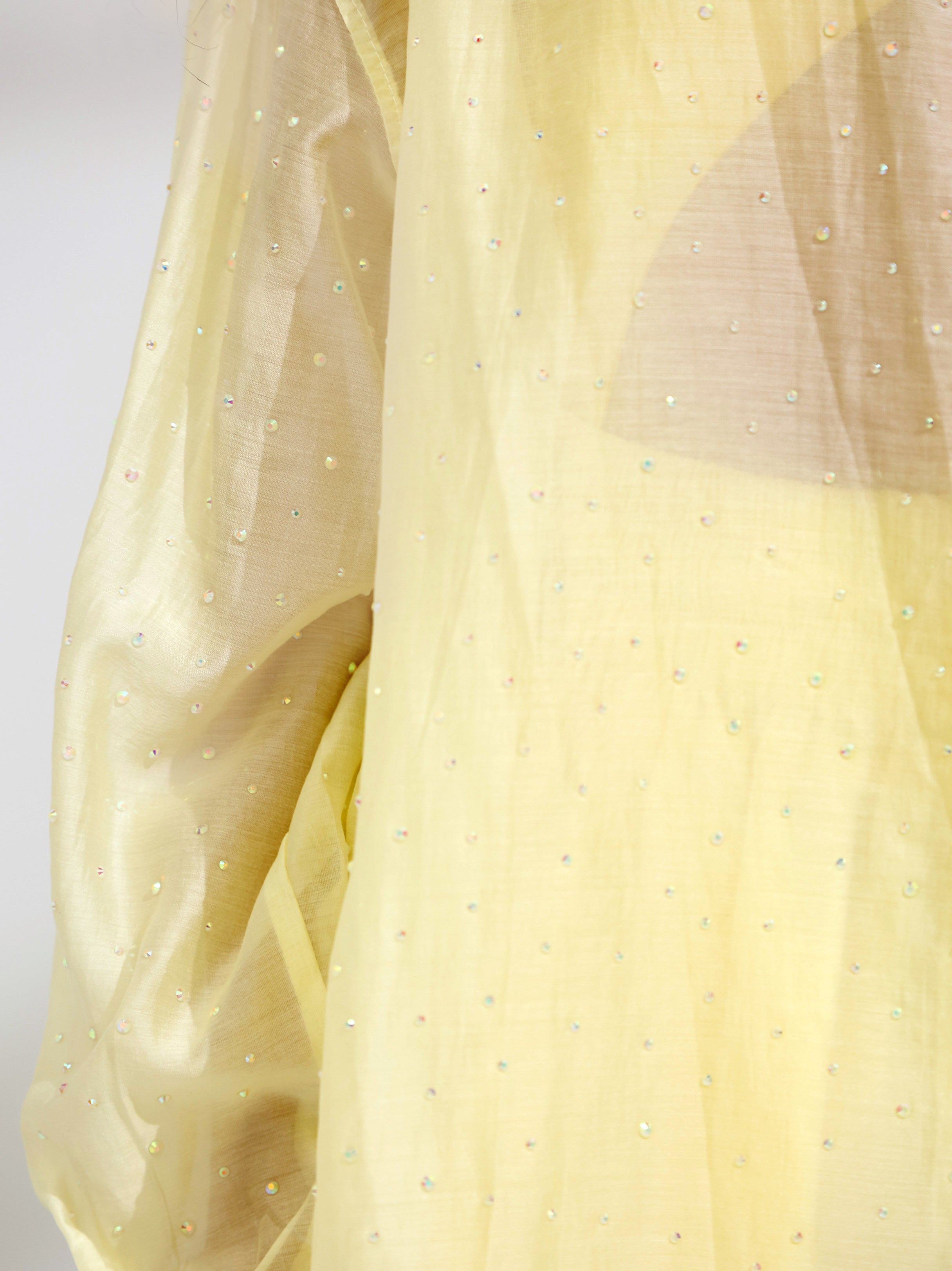 Golden Hour Oversized Shirt - Yellow