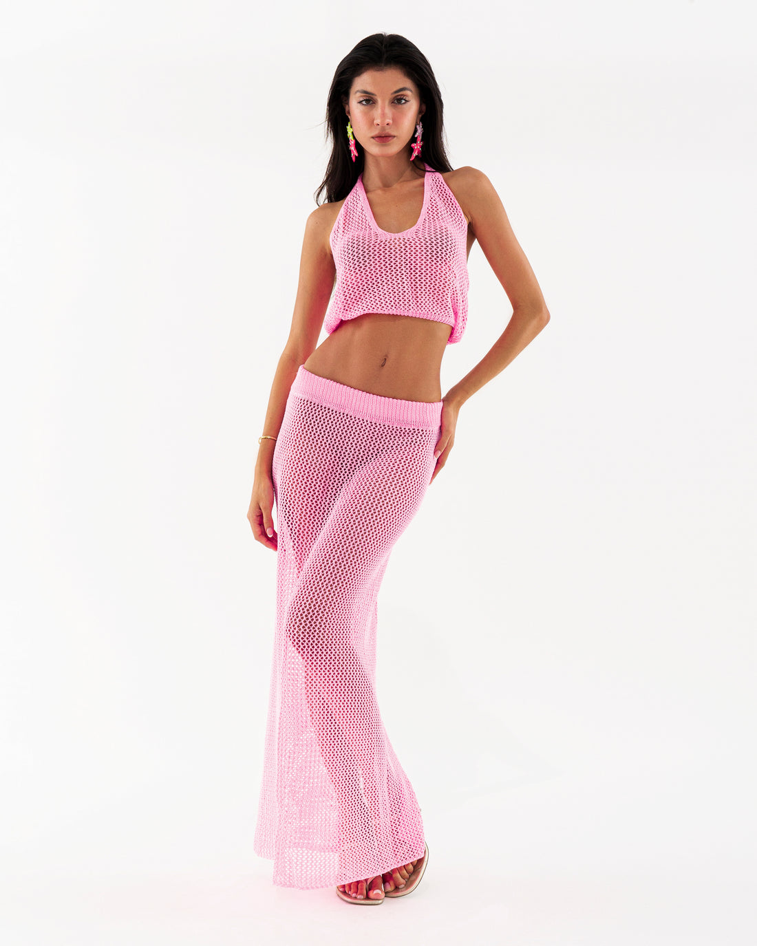 Pink Paradise crochet Set