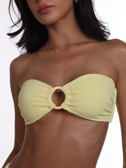 Canary Bandeau Bikini Top