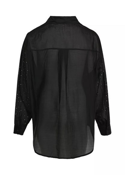 Galaxy Oversized Long-sleeves Shirt